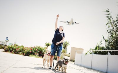 Fotógrafo de mascotas «Kasun & Bimba, la extraña pareja»